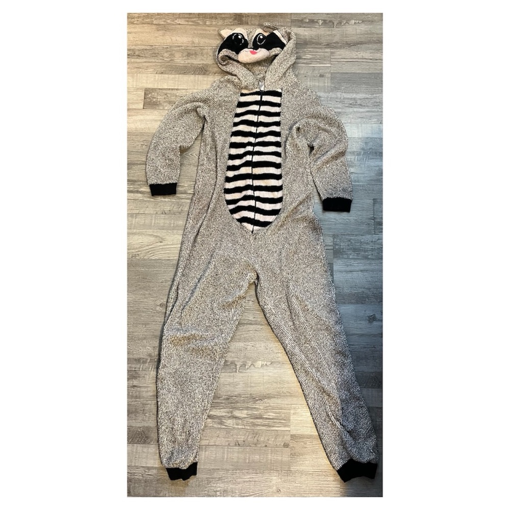 Raccoon Onesie Pajamas